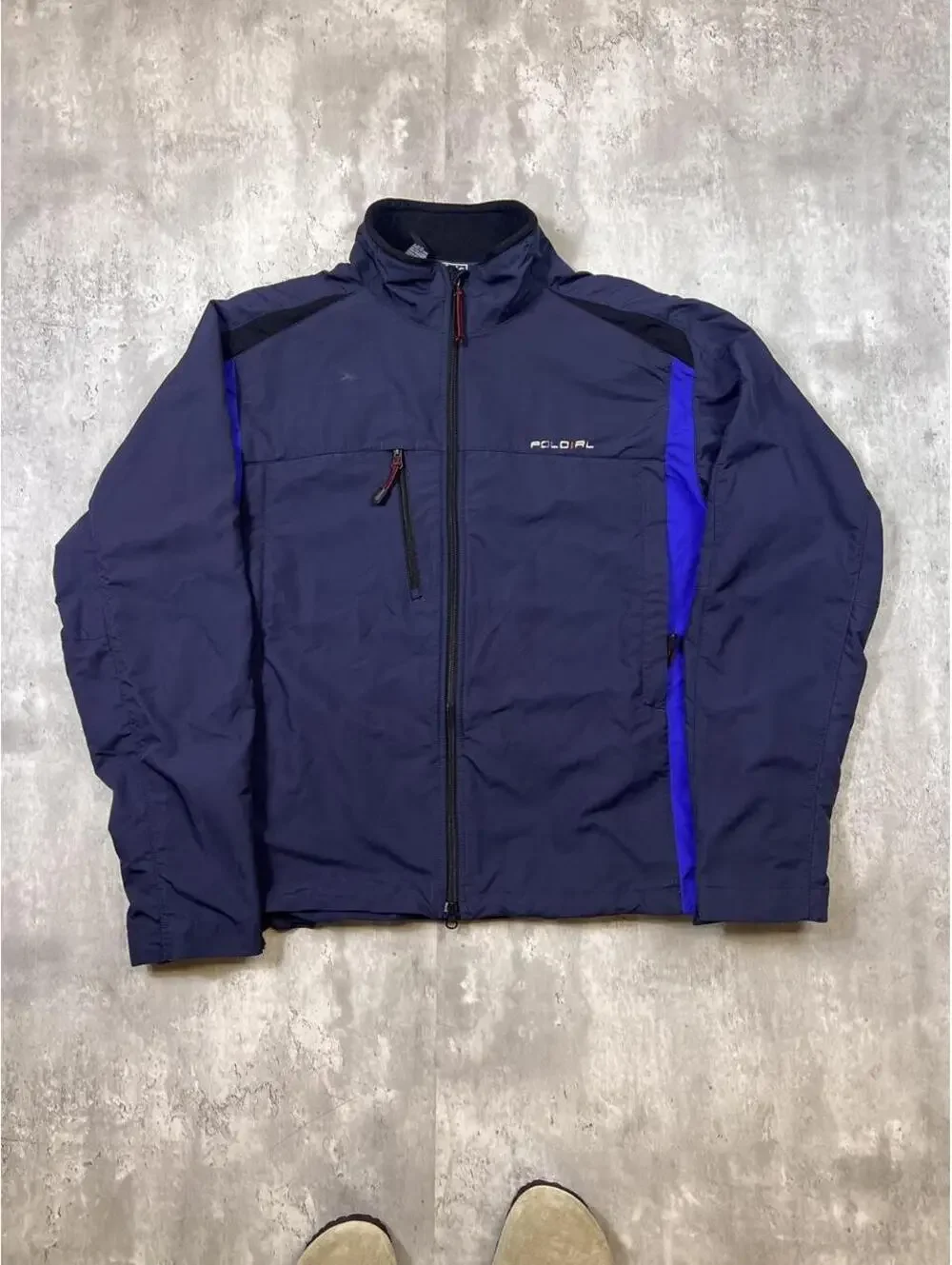 Vintage Polo Ralph Lauren Polo RL Jacket Navy Blue